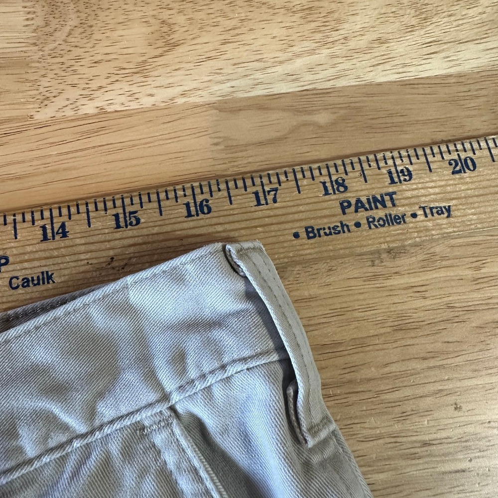 Carhartt tan Relaxed Fit Pants Mens 34x32 canvas work utility - Picture 8 of 12
